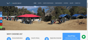 Magpie Eco tourism website