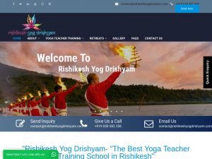 Yoga Website Development