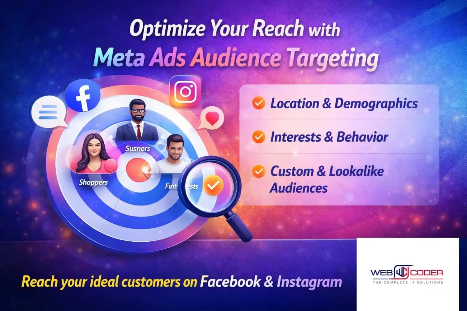 Meta Ads Agency in Dehradun, WEBCODER | Web Designing Company In Dehradun