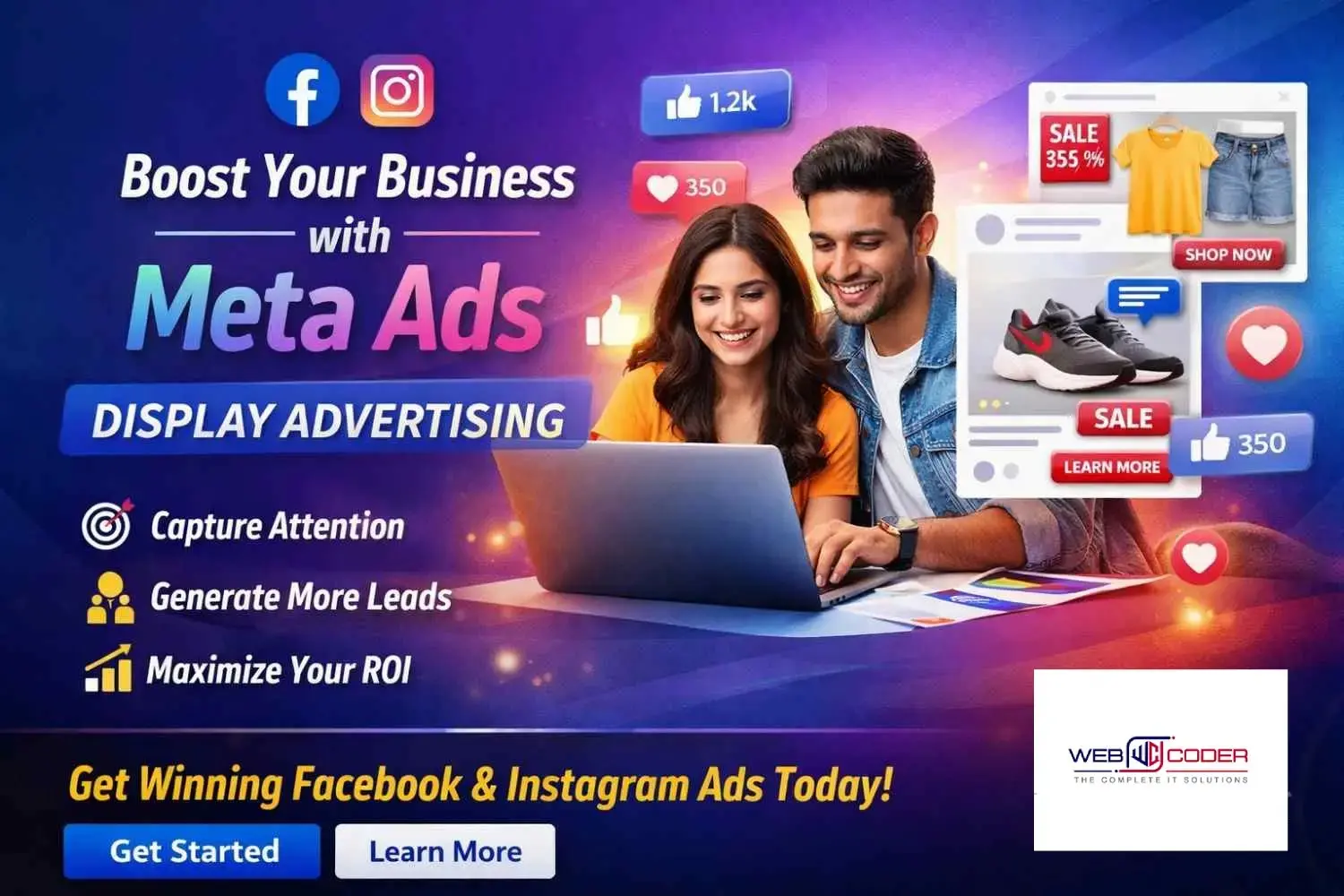 Meta Ads Agency in Dehradun, WEBCODER | Web Designing Company In Dehradun