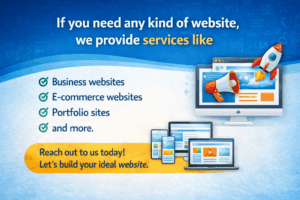 business and e-commerce website design services